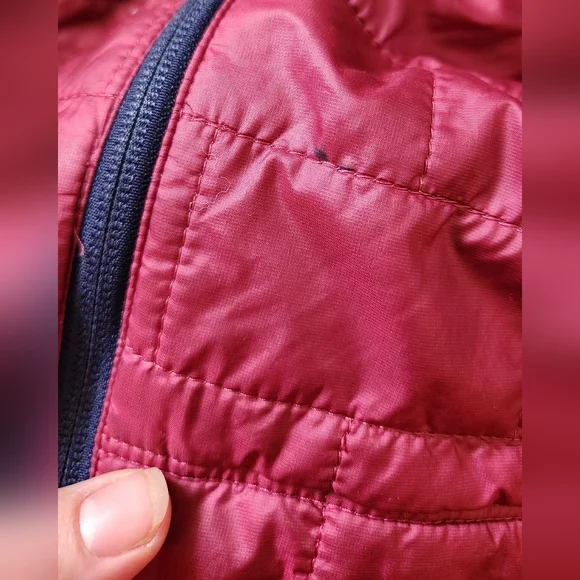 Patagonia Women's Nano Puff Lightweight Outdoor Puffer Jacket Burgundy Wine Sml - Picture 6 of 9